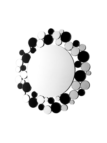 Kayoom Wandspiegel Bubble 1925 in silber - schwarz