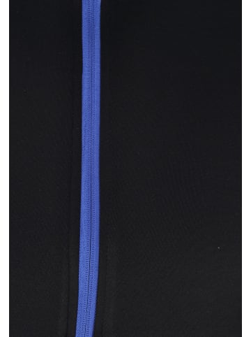 Libbi Damen Jacke in Schwarz Königsblau