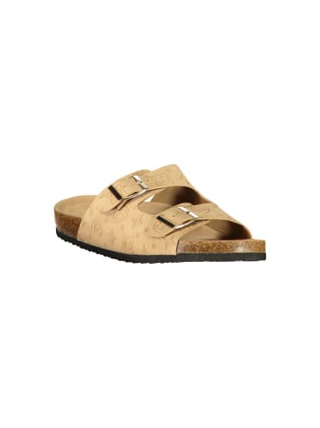 Laura Biagiotti Beige Polyurethan Damen Sandale
