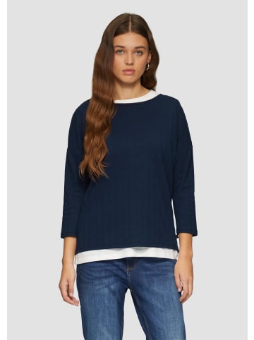 QS T-Shirt in 5872_tiefblau