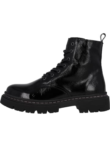 Palado Schnürstiefeletten Biak in Schwarz Lack