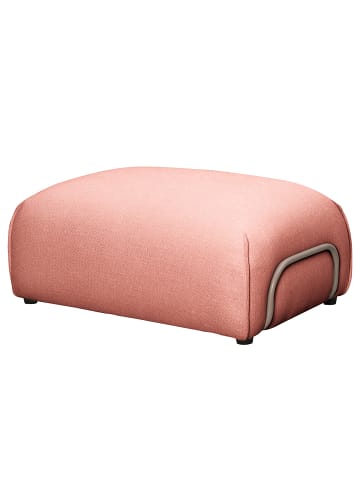home24 Polsterhocker JESPERSEN in Pink
