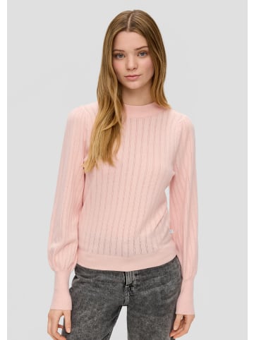 QS Strickpullover in 2013_pfirsich