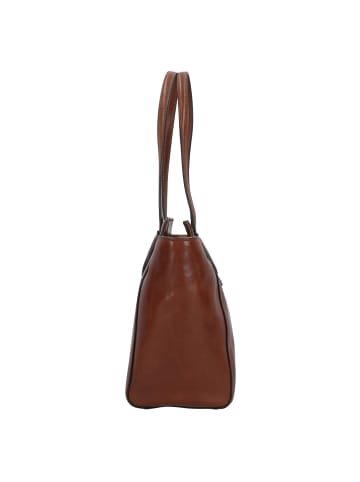 The Bridge Elettra Shopper Tasche Leder 44 cm in marrone