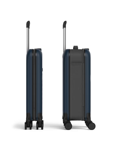 rollink Vega 360 4 Rollen Kabinentrolley S 55 cm in atlantic blue