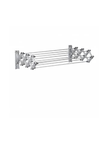 relaxdays Wäscheständer in Silber - (B)95 x (H)27 x (T)60 cm