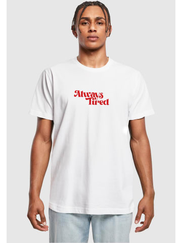 Mister Tee Mister Tee Herren Always Tired Tee in white