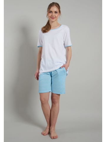 Götzburg Shorty Josselin in blau-hell-Ringel