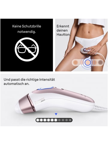 Braun IPL System „Skin i-expert Pro PL7432“ in White/Bronze