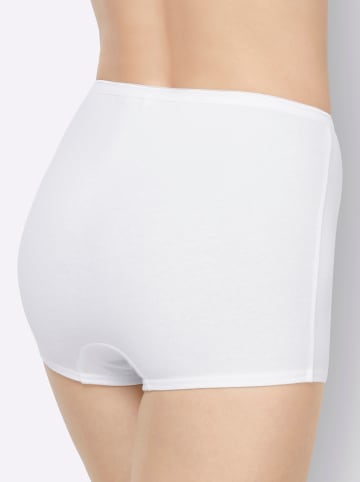 WITT WEIDEN Panty in 2x hellgrau-geringelt + 2x weiß
