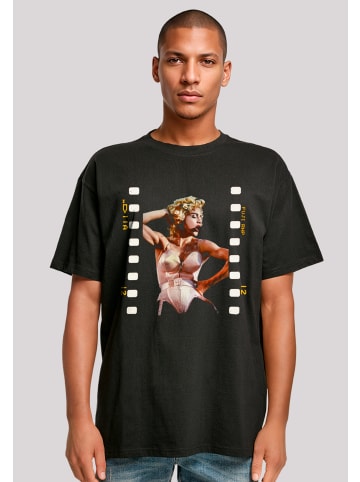 F4NT4STIC Oversize T-Shirt Madonna Live Photo Reel By Stephen Wright in schwarz