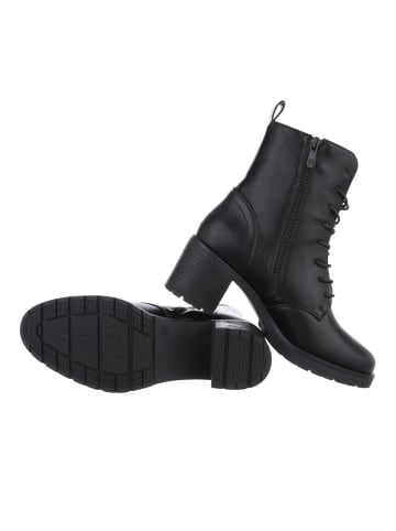 Ital-Design Stiefelette in Schwarz