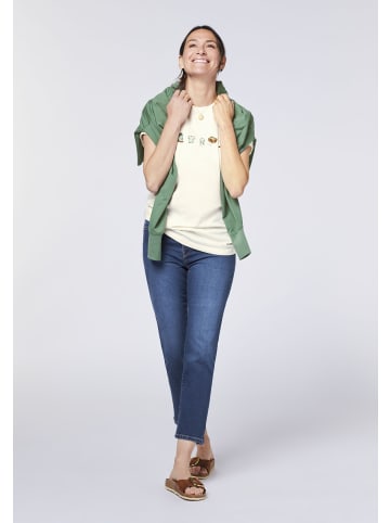 Detto Fatto Jeans Knöchellang Comfort-Fit in Blau