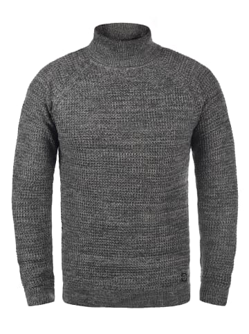 BLEND Rollkragenpullover in grau