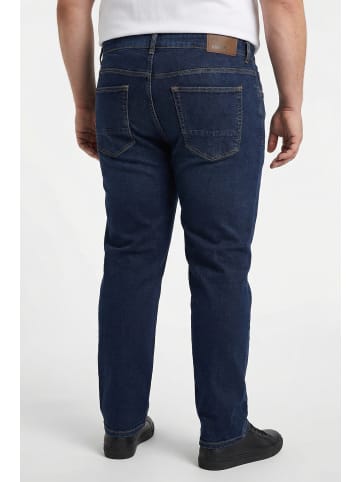 Men Plus Jeanshose in dark blue denim