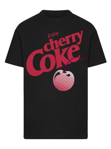 F4NT4STIC T-Shirt Coca Cola Enjoy Cherry Coke in schwarz
