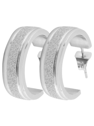 Adeliás Damen Ohrringe – Ohrstecker aus Edelstahl in silber