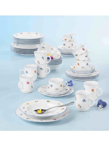 Seltmann Weiden 6er Set Dessertschalen Sonate Nostalgie ø 15,3 cm weiß in weiß