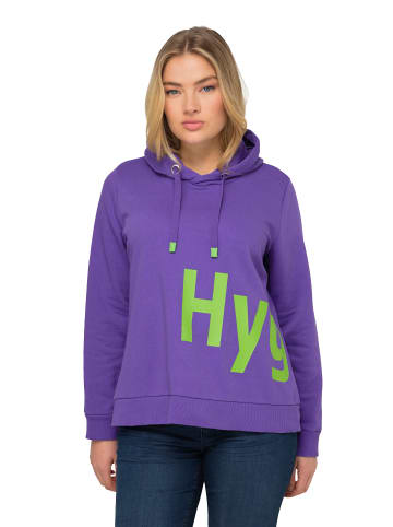 LAURASØN Sweatshirt in lila