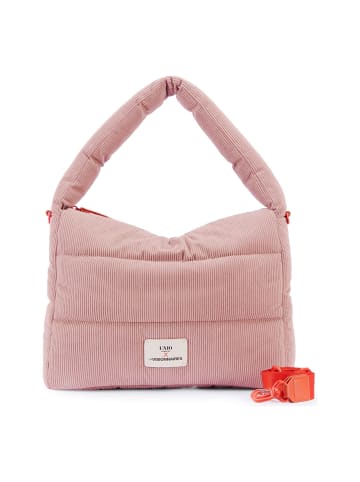 Les Visionnaires Unio Hobo Schultertasche 38 cm in rose