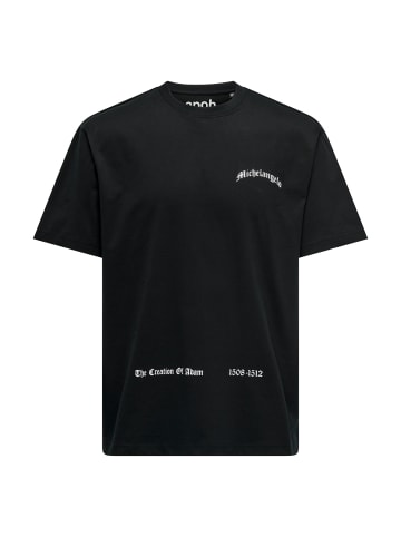 Only&Sons T-Shirt 'Apoh Life' in schwarz