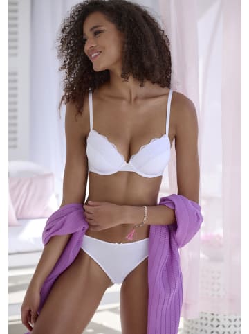 PETITE FLEUR Push-up-BH in 3x weiß