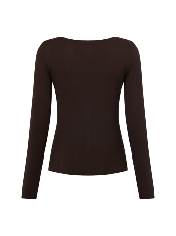 Someday Langarmshirt Kirosa in schoko