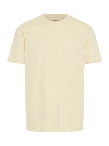 BLEND Rundhalsshirt BHVAGO in Natur