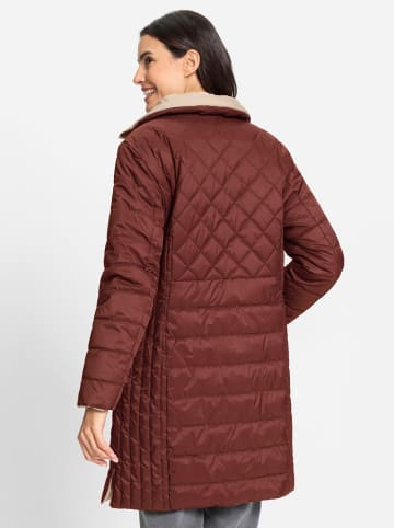 WITT WEIDEN Wende-Mantel in rotbraun