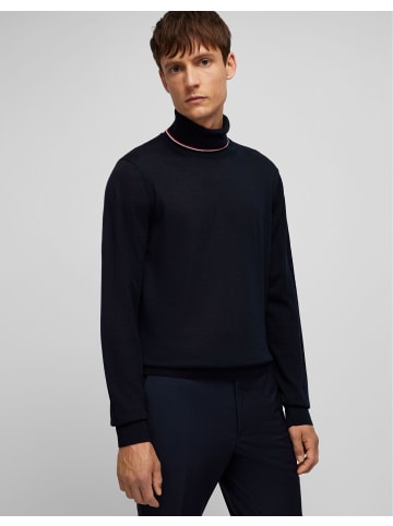 HECHTER PARIS Rollkragen-Pullover in midnight blue