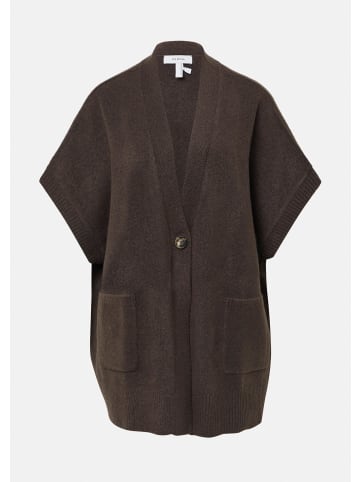 comma Indoor-Poncho in 8940_dunkelbraun