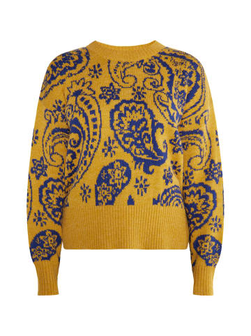 usha FESTIVAL Damen Strick Pullover in Curry