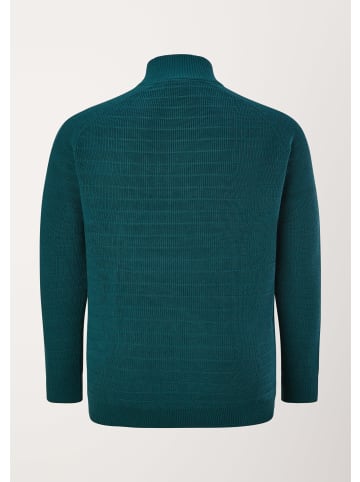 s.Oliver Pullover langarm in Petrol