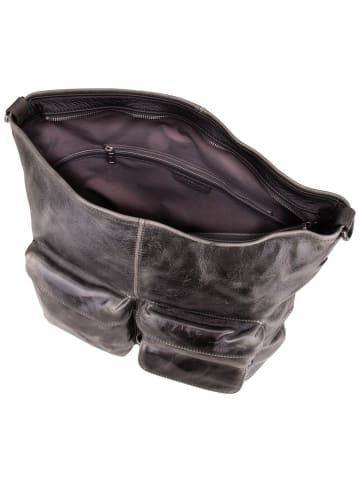 LIEBESKIND BERLIN Handtasche LK 204 Archive Lack M in Dark Stone