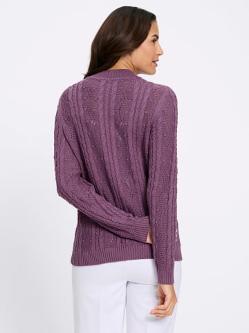 WITT WEIDEN Stehkragen-Pullover in violett