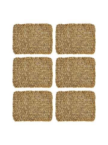 Butlers Platzset SEA BRAID 6er-Set in Braun