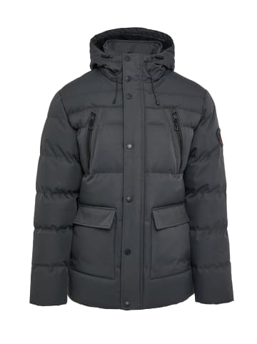 Threadbare Steppjacke THB Jacket Jackton in Charcoal
