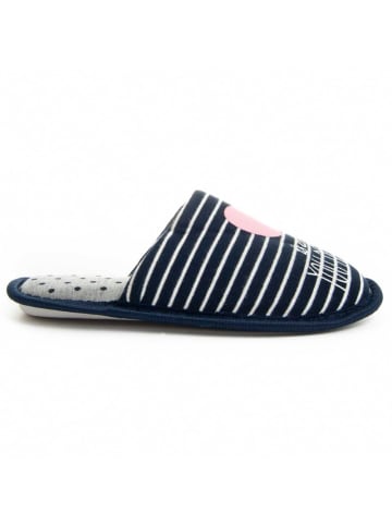 Northome Hausschuhe Homer Blue in Blau