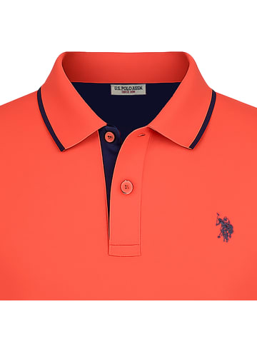 U.S. Polo Assn. Poloshirt in Koralle
