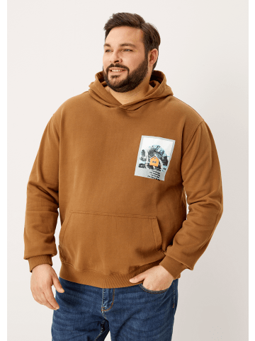 s.Oliver Sweatshirt langarm in Braun