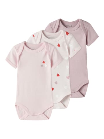 name it 3er Pack Langarmbodys NBFBODY CARINARIA HEART in carinaria