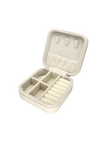 faina Women Jewelry Box in Beige Multicolor