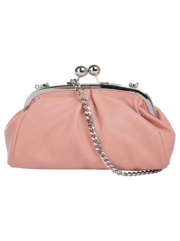Samantha Look Umhängetasche echt Leder in rosa