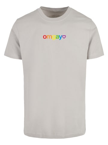 Mister Tee T-Shirt in lightasphalt