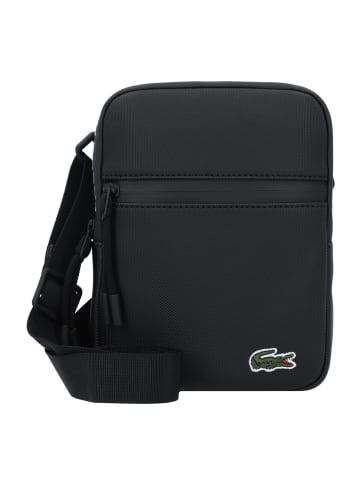 Lacoste LCST Seasonal Umhängetasche 15.5 cm in noir farine