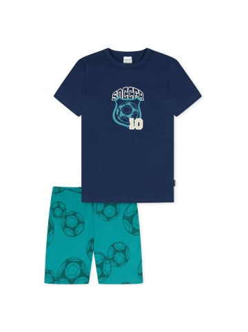 Schiesser Pyjama in Blau