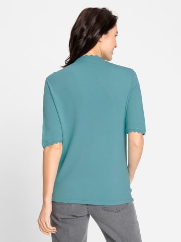 WITT WEIDEN Kurzarmpullover in ozean