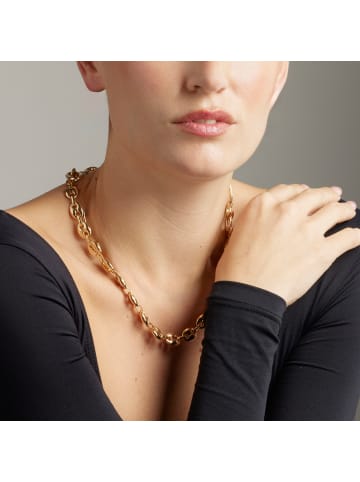 Luxenter Halskette Midyu mit 18 Karat Gelbgold-Finish-MIDYU