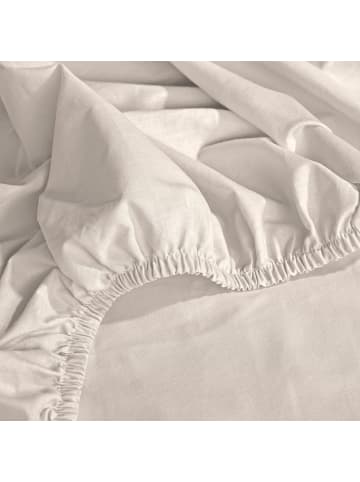 Erwin Müller Spannbettlaken 2er-Pack Deggendorf in natur