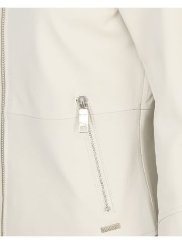 Maze Lederjacke Noble in weiß